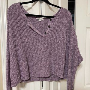 American Eagle cropped sweater